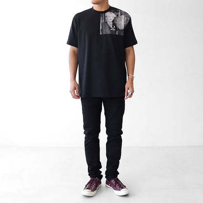 Fred Perry by RAF SIMONS フレッドペリー ラフシモンズ フォトTシャツ SM7063 (メンズ レディース)