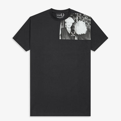 Fred Perry by RAF SIMONS フレッドペリー ラフシモンズ フォトTシャツ SM7063 (メンズ レディース)