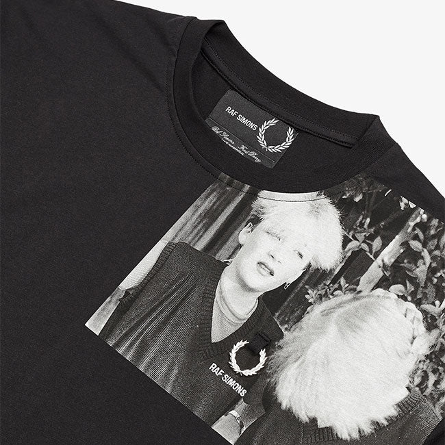 Fred Perry by RAF SIMONS フレッドペリー ラフシモンズ フォトTシャツ SM7063 (メンズ レディース)