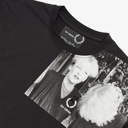 Fred Perry by RAF SIMONS フレッドペリー ラフシモンズ フォトTシャツ SM7063 (メンズ レディース)