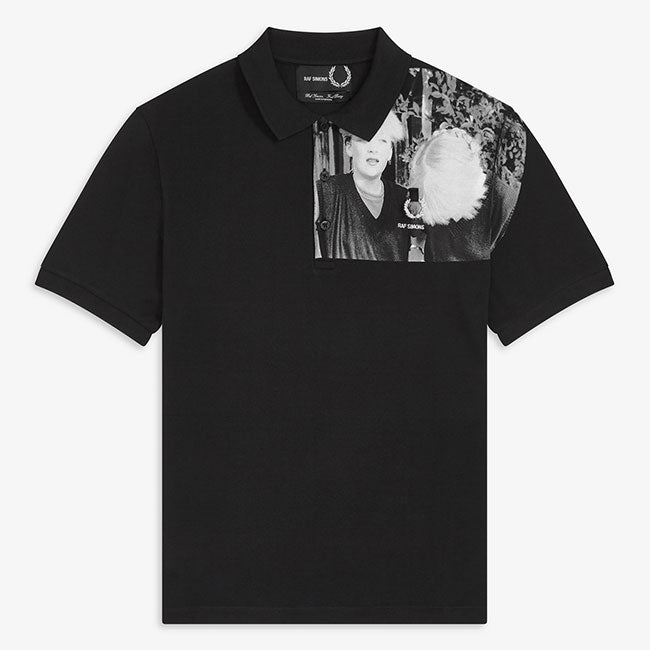 Fred Perry by RAF SIMONS フレッドペリー ラフシモンズ フォト 鹿の子 ポロシャツ SM7050 ピケ (メンズ レディース)
