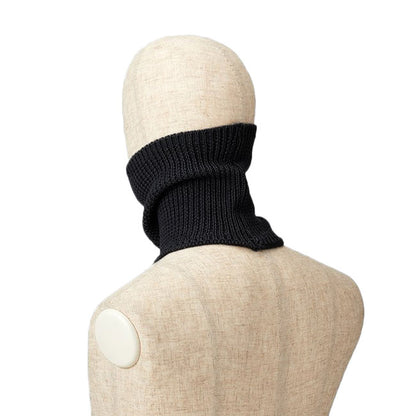 KIJIMA TAKAYUKI WOOL KNIT NECK MAEMER KN-212907