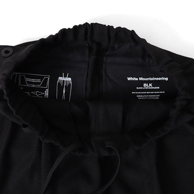 White Mountaineering EASY PANTS BK2173401