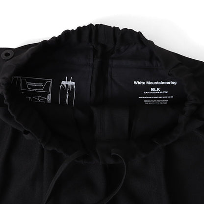 White Mountaineering EASY PANTS BK2173401