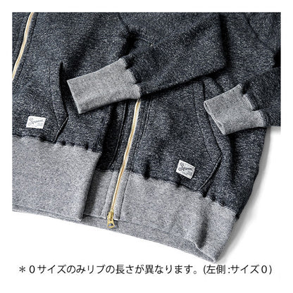 kepani ケパニ マンハッタン ジップパーカー スウェットパーカー Manhattan-II KP1181MS 裏毛 日本製 (メンズ レディース)