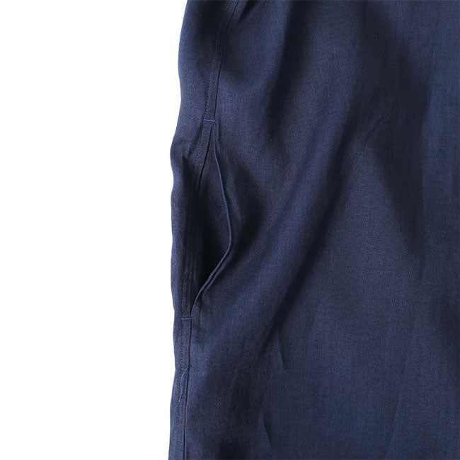 GYMPHLEX ジムフレックス リネン シャツワンピース J-1098 KLS 半袖シャツ レディース