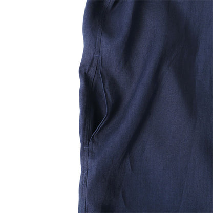 GYMPHLEX ジムフレックス リネン シャツワンピース J-1098 KLS 半袖シャツ レディース