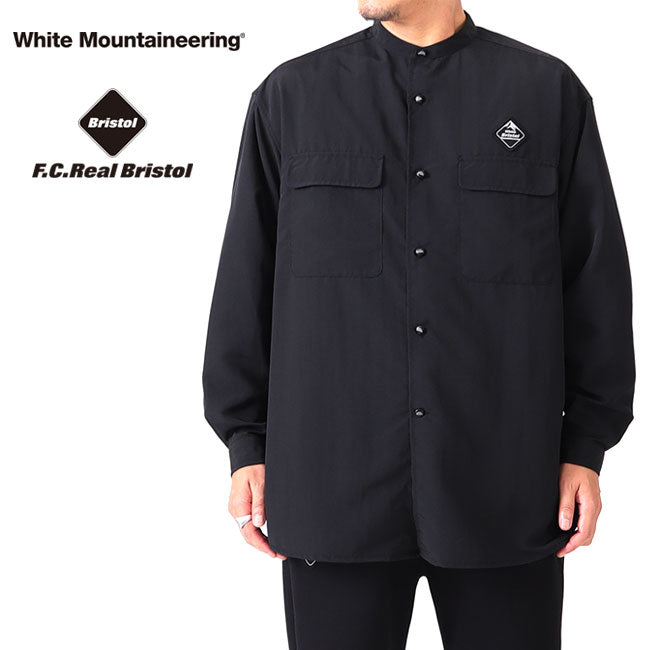 White Mountaineering × F.C. Real Bristol STAND COLLAR SHIRT WM2273106