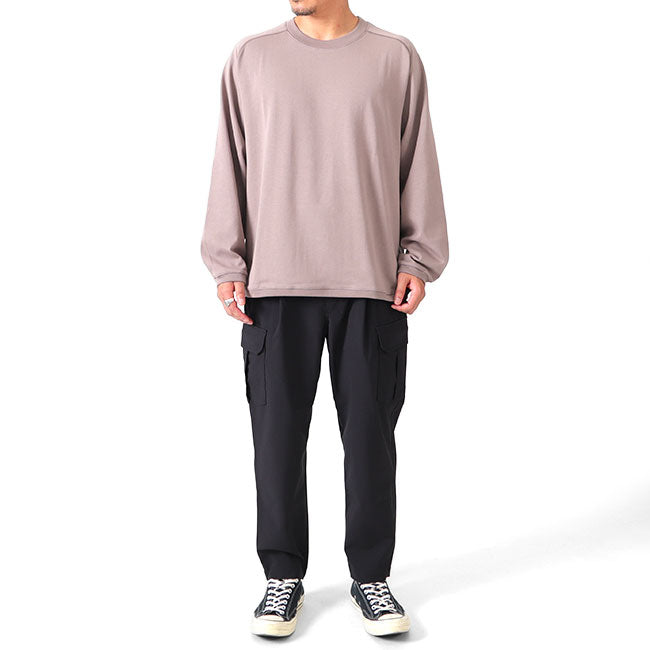 STILL BY HAND スティルバイハンド サドルスリーブ スウェットライク ロンT CS05223 カットソー 長袖Tシャツ メンズ