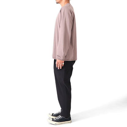 STILL BY HAND スティルバイハンド サドルスリーブ スウェットライク ロンT CS05223 カットソー 長袖Tシャツ メンズ