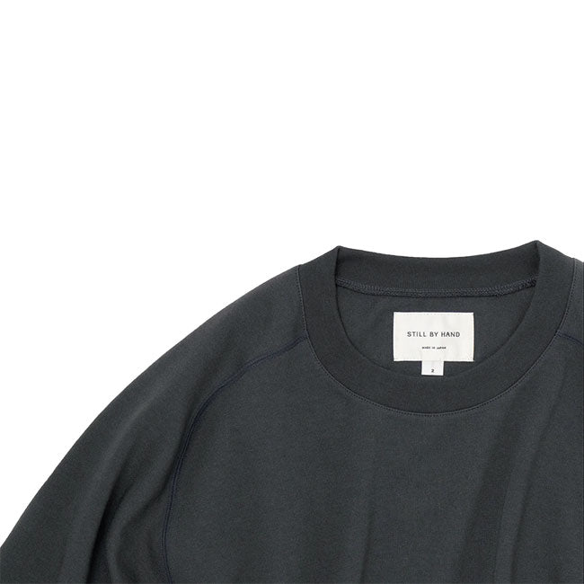 STILL BY HAND スティルバイハンド サドルスリーブ スウェットライク ロンT CS05223 カットソー 長袖Tシャツ メンズ