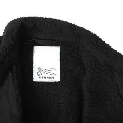 DENHAM デンハム ボア デニムジャケット 01-19-08-20-009 黒 Gジャン メンズ