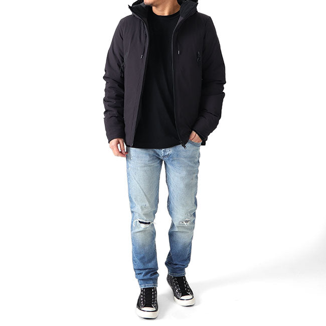 DENHAM デンハム パシフィックジャケット 01-19-08-20-081 フード付き ジャケット 撥水 メンズ