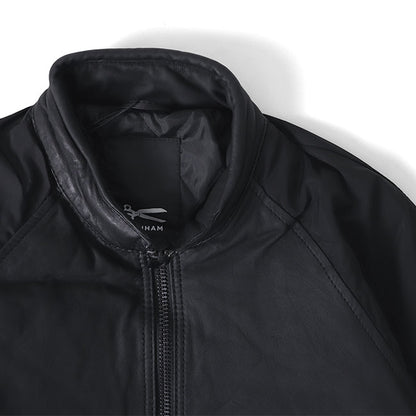 DENHAM デンハム レザーコンビ スタンドカラージャケット 01-19-08-20-131 メンズ