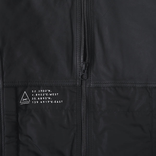 DENHAM デンハム レザーコンビ スタンドカラージャケット 01-19-08-20-131 メンズ