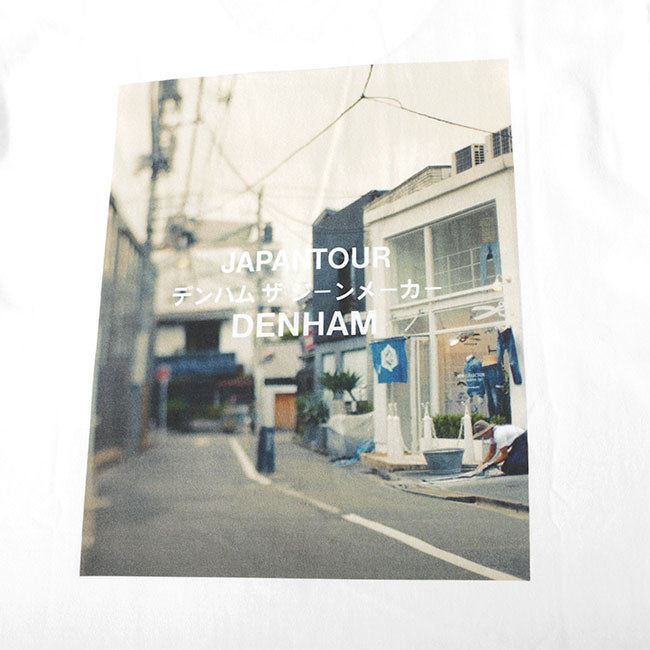 DENHAM デンハム 日本ツアー フォトTシャツ SHIBA REGULAR TEE HCJ 半袖Tシャツ メンズ