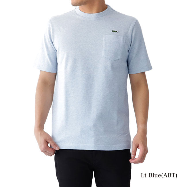 LACOSTE ラコステ オニ鹿の子 胸ポケットTシャツ TH219EL 半袖Tシャツ (メンズ)
