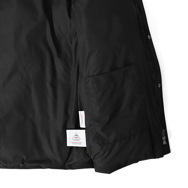 PYRENEX ピレネックス PAU ポー フレンチギャバジン フーデッド ダウンコート HMU026 メンズ
