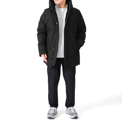PYRENEX ピレネックス PAU ポー フレンチギャバジン フーデッド ダウンコート HMU026 メンズ
