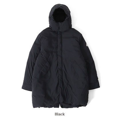 PYRENEX ピレネックス MUNIA ムニア フード付き ミリタリー フィッシュテール ダウンコート HUU009 モッズコート メンズ