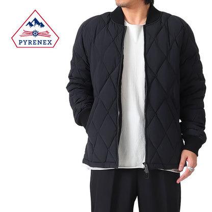 PYRENEX ピレネックス ARIES エアリーズ ダイヤキルティング ダウンジャケット HMU022 ボンバージャケット メンズ
