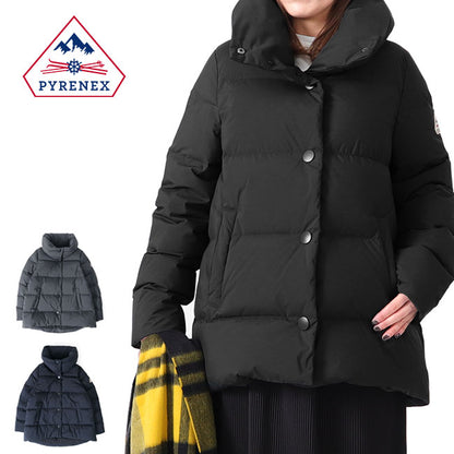 PYRENEX ピレネックス ELAURA 2 エローラ 2 ハイネック スタンドカラー ダウンジャケット HWU036 レディース