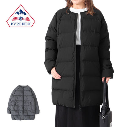 PYRENEX ピレネックス ARTNEY SOFT 3 アートニー ソフト 3 ノーカラー ダウンコート HWU001 レディース