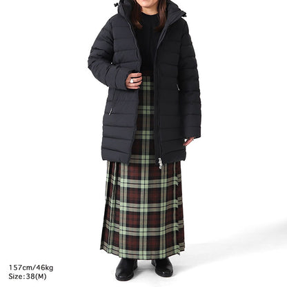 PYRENEX ピレネックス SPOUTNIC LONG SOFT 2 スプートニック ロング ソフト 2 フード付き ダウンコート HWU063 レディース
