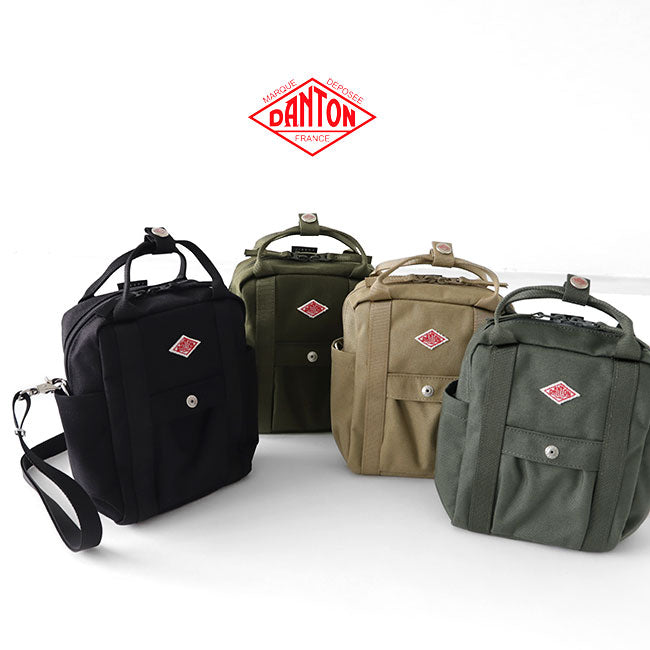 DANTON ダントン 2WAYショルダー ミニポーチ JD-7214 COR コーデュラナイロン ミニバッグ (メンズ レディース)