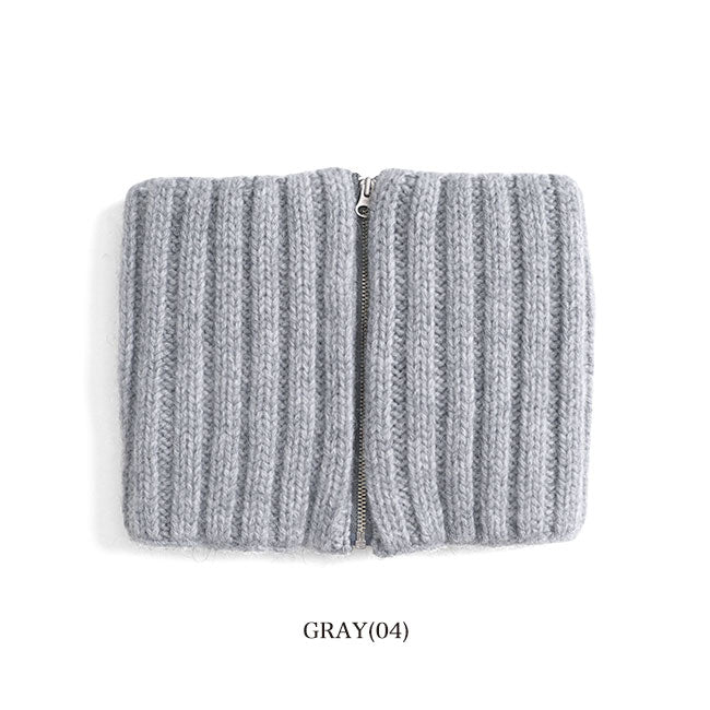 KIJIMA TAKAYUKI ALPACA WOOL KNIT NECK WARMER WKN-242016 **