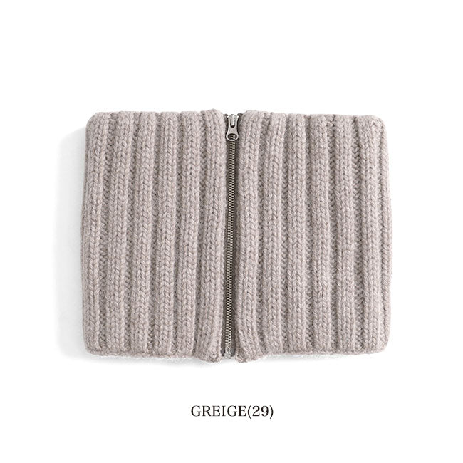 KIJIMA TAKAYUKI ALPACA WOOL KNIT NECK WARMER WKN-242016 **