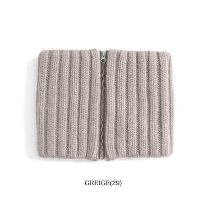 KIJIMA TAKAYUKI ALPACA WOOL KNIT NECK WARMER WKN-242016 **