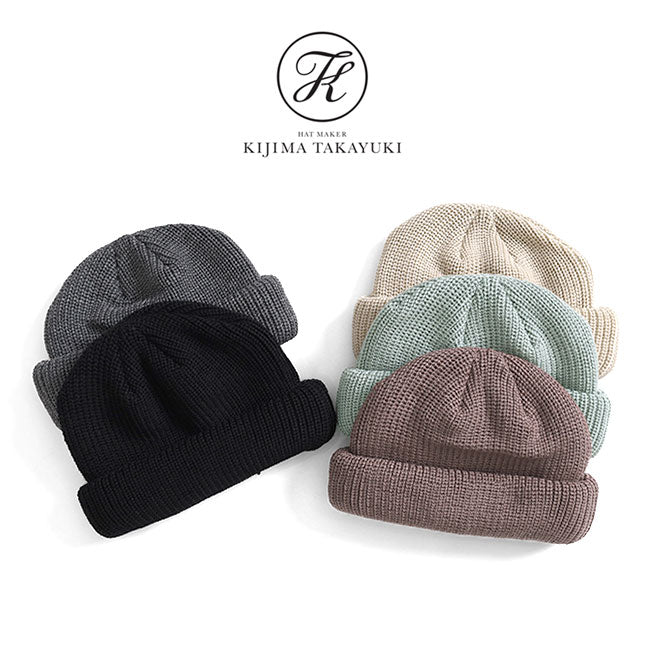 KIJIMA TAKAYUKI KNIT DECK CAP KN-242901
