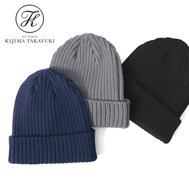 KIJIMA TAKAYUKI WOOLKNIT  BEANIE MEKNYY203B