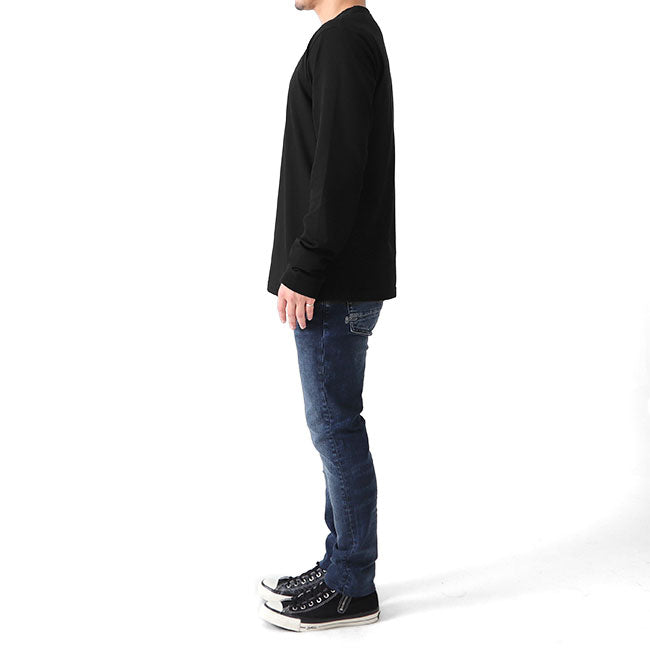DENHAM デンハム シザーロゴ 刺繍 ロンT AMERICANA LS TEE HCJ 01-21-08-52 長袖Tシャツ メンズ