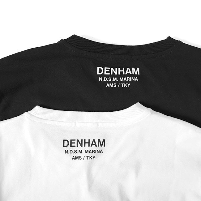 DENHAM デンハム シザーロゴ 刺繍 ロンT AMERICANA LS TEE HCJ 01-21-08-52 長袖Tシャツ メンズ