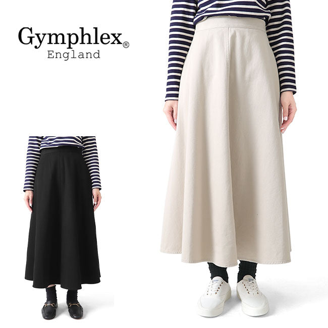 GYMPHLEX ジムフレックス フレアスカート GY-F0002 DRB レディース