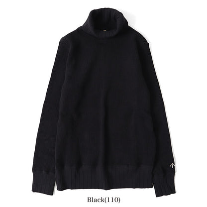 Nigel Cabourn ナイジェルケーボン タートルネック ビッグワッフル トレーナー 80390820025 ハイネック スウェット (レディース)