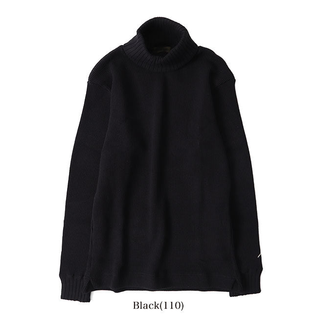 Nigel Cabourn ナイジェルケーボン タートルネック ビッグワッフル トレーナー 80390020025 ハイネック スウェット (メンズ)