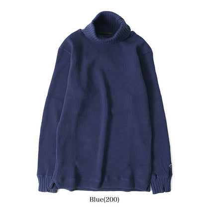 Nigel Cabourn ナイジェルケーボン タートルネック ビッグワッフル トレーナー 80390020025 ハイネック スウェット (メンズ)