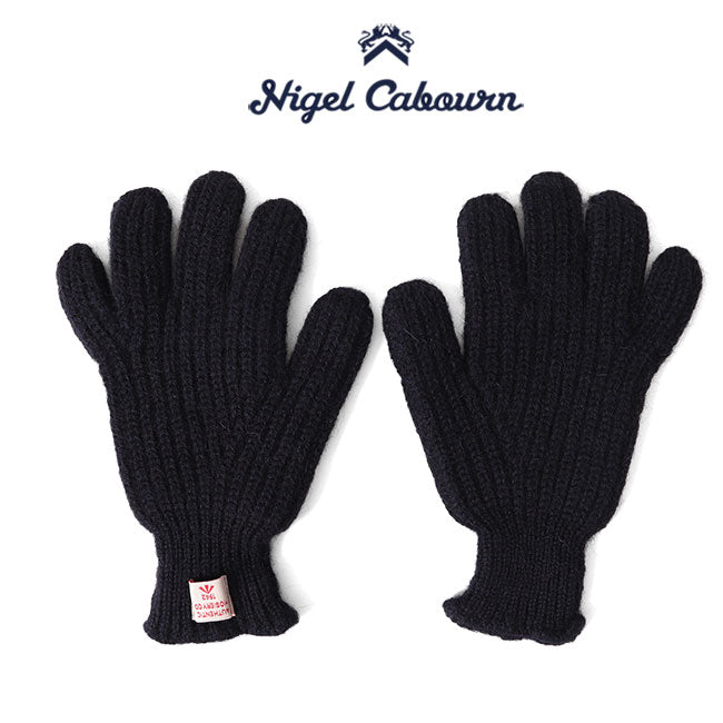 Nigel Cabourn ナイジェルケーボン ウール 手袋 80391169000 グローブ (メンズ)