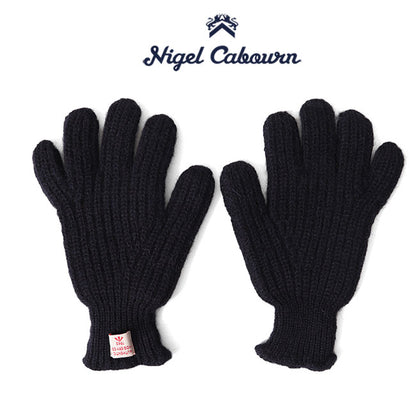Nigel Cabourn ナイジェルケーボン ウール 手袋 80391169000 グローブ (メンズ)