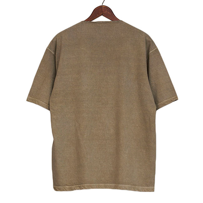 Nigel Cabourn ナイジェルケーボン 50s ピグメント ヘンリーネックTシャツ 80460021026 顔料染め 半袖Tシャツ メンズ