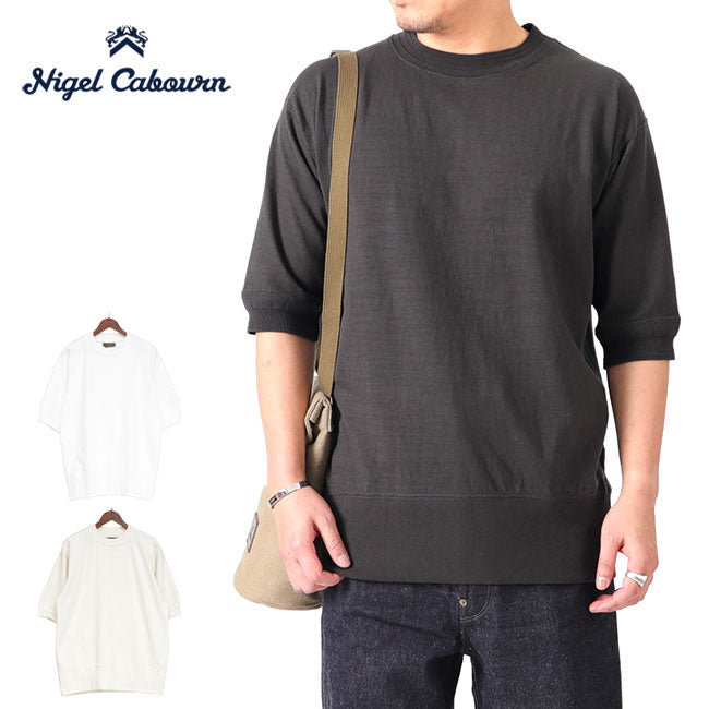 Nigel Cabourn ナイジェルケーボン CC22 コットンリブ スラブTシャツ 80460021001 半袖Tシャツ メンズ