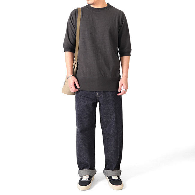 Nigel Cabourn ナイジェルケーボン CC22 コットンリブ スラブTシャツ 80460021001 半袖Tシャツ メンズ