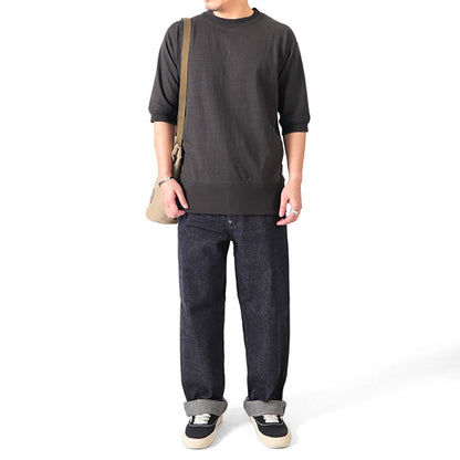 Nigel Cabourn ナイジェルケーボン CC22 コットンリブ スラブTシャツ 80460021001 半袖Tシャツ メンズ