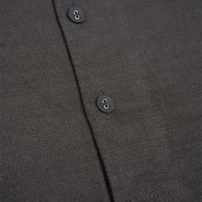 Nigel Cabourn ナイジェルケーボン CC22 ヘンリーネック コットンリブ スラブTシャツ 21000 半袖Tシャツ メンズ