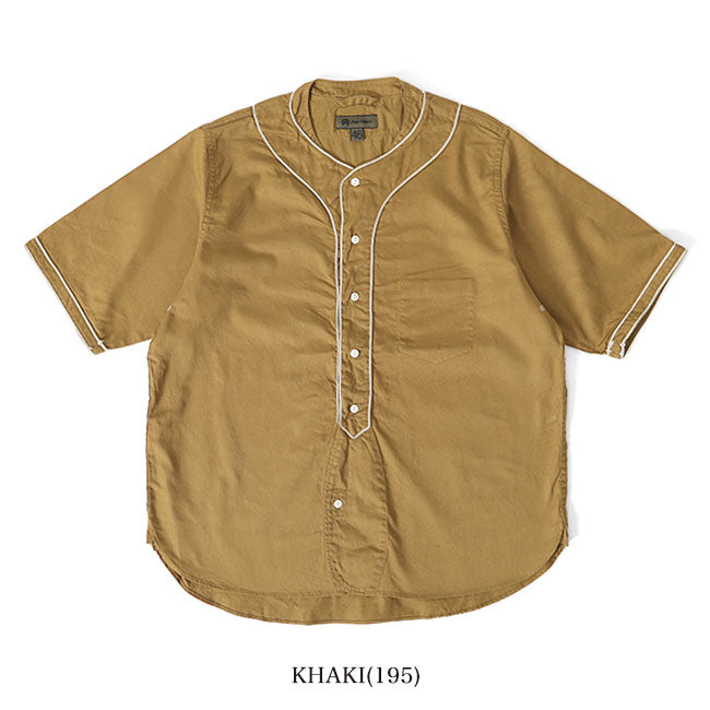 Nigel Cabourn ナイジェルケーボン 50s ビンテージ ベースボールシャツ 80460011001 半袖シャツ メンズ