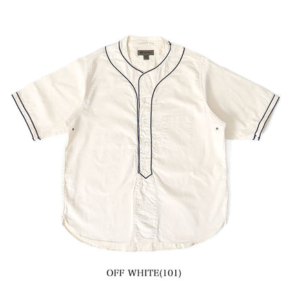 Nigel Cabourn ナイジェルケーボン 50s ビンテージ ベースボールシャツ 80460011001 半袖シャツ メンズ