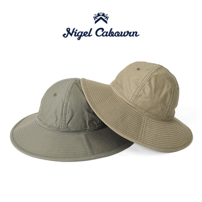 Nigel Cabourn ナイジェルケーボン 40s U.S. アーミー モールスキン デッキハット 80460066003 帽子 メンズ レディース ギフト プレゼント